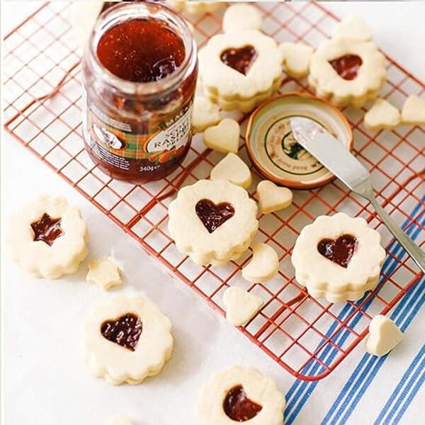 9 stykker, julekageform, stjernekageform, julekageform, børnekageform, kageform, fondantkiks kage pas
