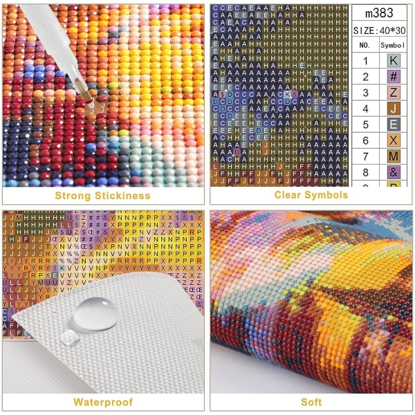 DIY 5D timanttimaalaus numeroiden mukaan, täysi pyöreä pora timanttimaalaussetti aikuisille, 5D timanttitaidetyöpajat aikuisille timanttikuva taidekäsityö koti