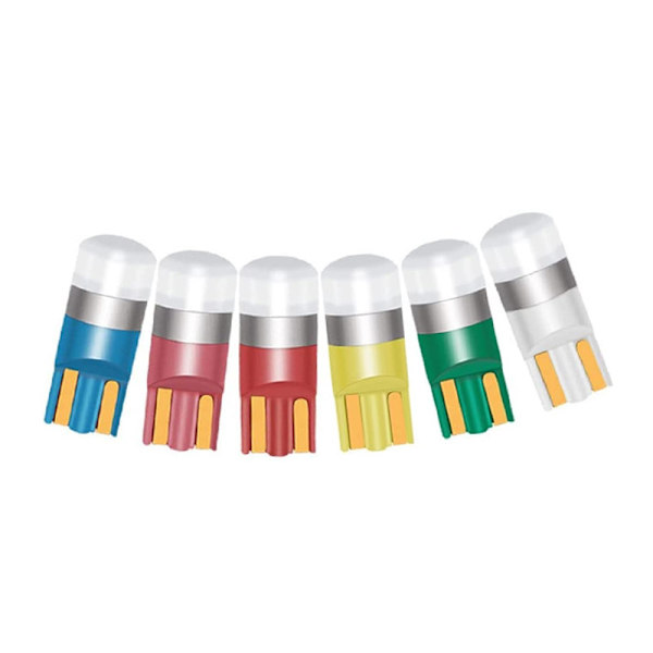 T10 W5w LED-pære til bil, positionslys, forlygte, hvid