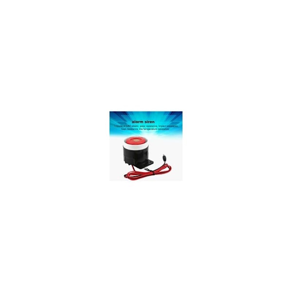 DC Piezo Elektronisk Summer Alarm Sikkerhed Corne 12v DC elektronisk Summer alarm Sikkerhedssirene Sirène 120 DB Sirene