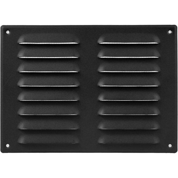 300mm x 150mm Luftventilgitter - Kvalitets returluftgitter - for tak og sidevegg - HVAC-system - Med beskyttelsesskjerm