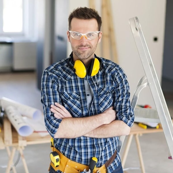 15 kpl DIY työlasit naarmuuntumattomat suojalasit pyöräilylasit muovia puutarhanhoidon maalauslaboratorioon