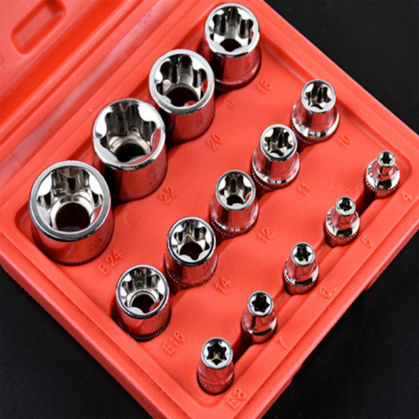 14 kombinerte bilreparasjoner verktøy (E-type socket)