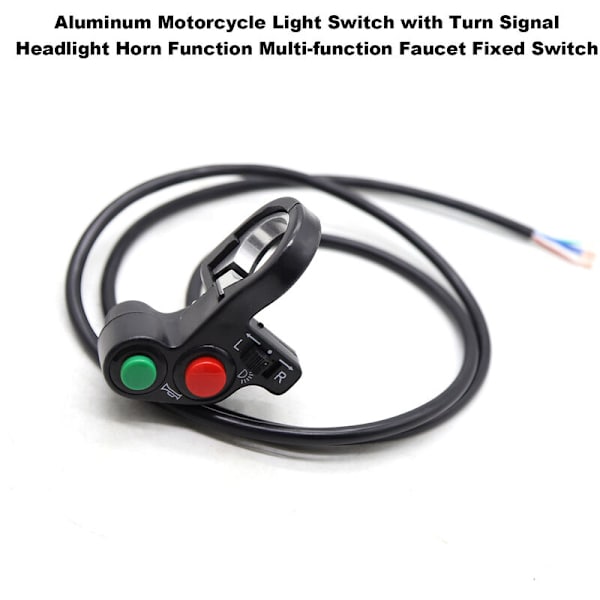 Motorcykel elektrisk køretøj tilbehør modificeret tre-funktion switch styring horn forlygte switch tre-i-én sæde switch