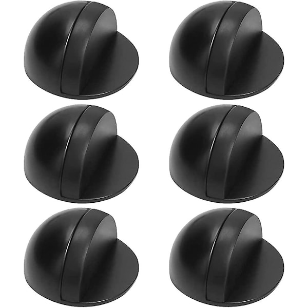 6 stk. rustfrit gulv dørstopper, rustfrit dørstopper, dørstopper gulv gave
