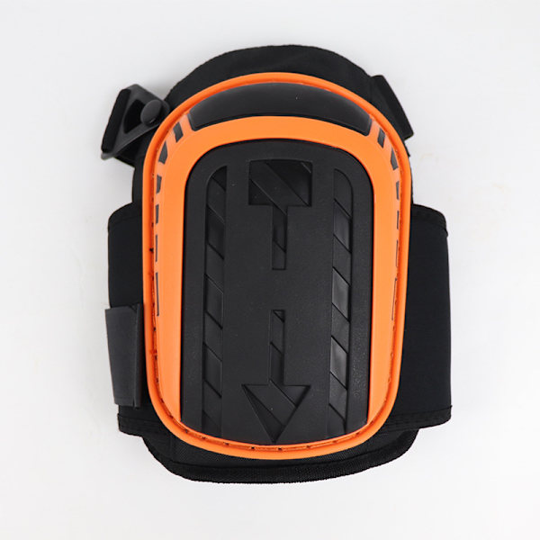 2 st Gel Knäskydd Trädgårdsarbete Jord Knäskydd Oändligt Justerbara Knäskydd（orange）