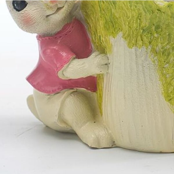 Planteringskärl, kärl och balkong Stor diameter kanin Kreativ personlighet Hartsblomkruka (D-chou kaninblomkruka)