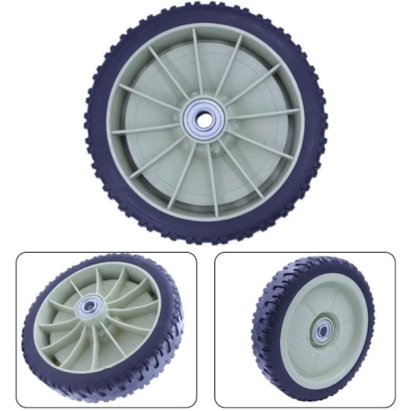 Gräsklipparhjul, Universella Ersättningshjul för Handdrivna Gräsklippare, Diameter 19,5 cm