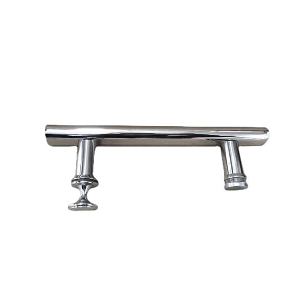 Forkromet brusegreb | 145 mm hulcenter | 215 mm lang | Velegnet til brusekabiner