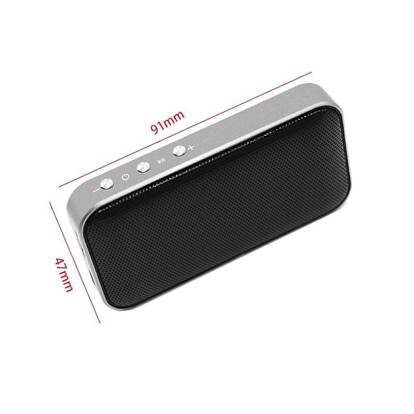 Kannettava langaton minikokoinen Bluetooth (valkoinen)