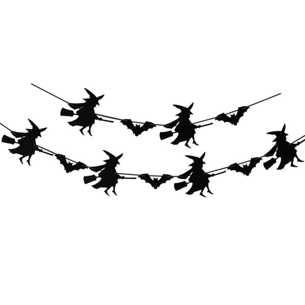 3 stk Halloween pull flagg dekorasjon kreativ hengende