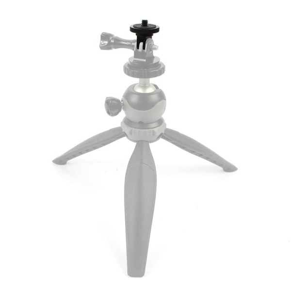 1 pakkaus GoPro-kameran jalustan sovitin 5mm-20 ruuvi GoPro Hero10, Insta360 ONE X2, Go 2, Xiaomi Yi ja muille toimintakameroille