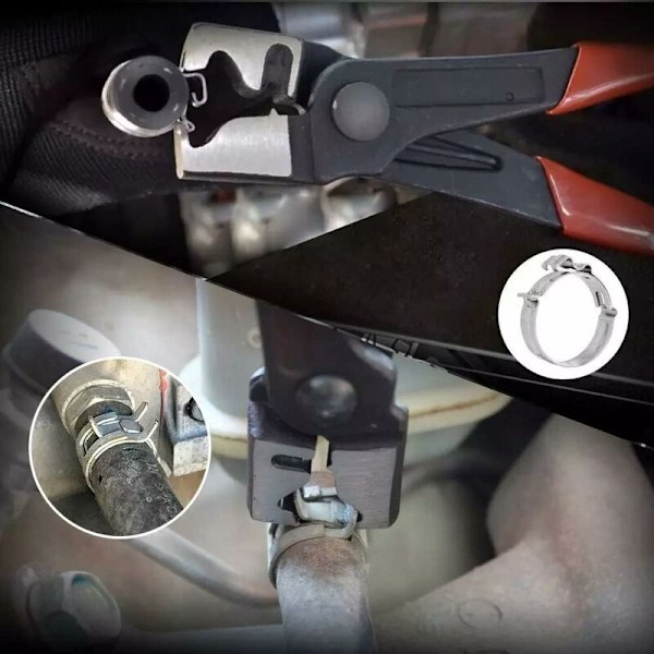Clic & Clic-R Type Slangeklemmetang til Automotive CV Støvlemme Reparationsværktøj