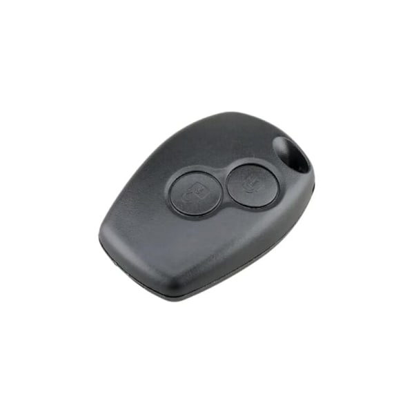 Nyckelbox 2 knappar utan blad kompatibel med Renault Clio 3, Twingo 2, Master 3, Kangoo 2, Traffic och Modus Nyckel Skal Plip Plip Plip Polition