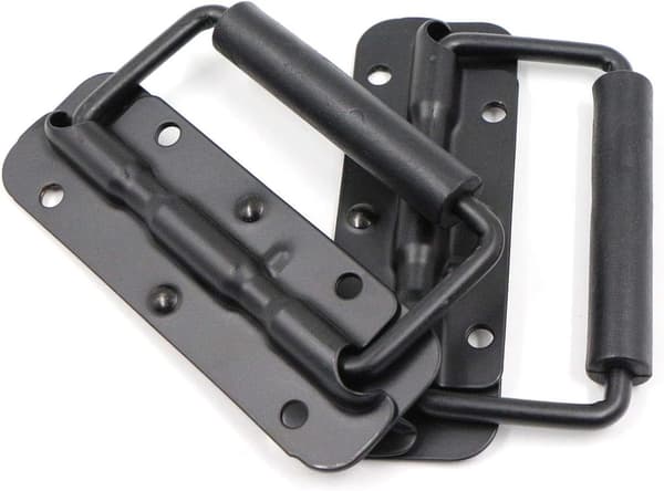 Sammenleggbar kasse 2 sorte håndtak (122mm)