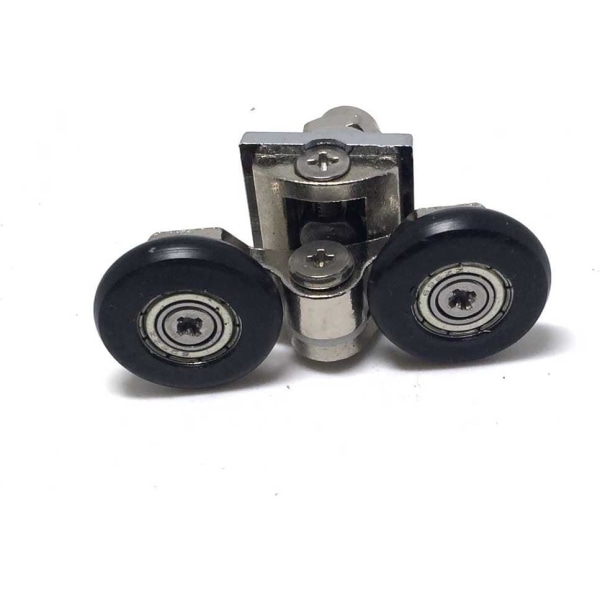 8-pakning enkel dusjdørruller/skyvere/hjul/remskiver Diameter 25mm Sink-legering reservedeler