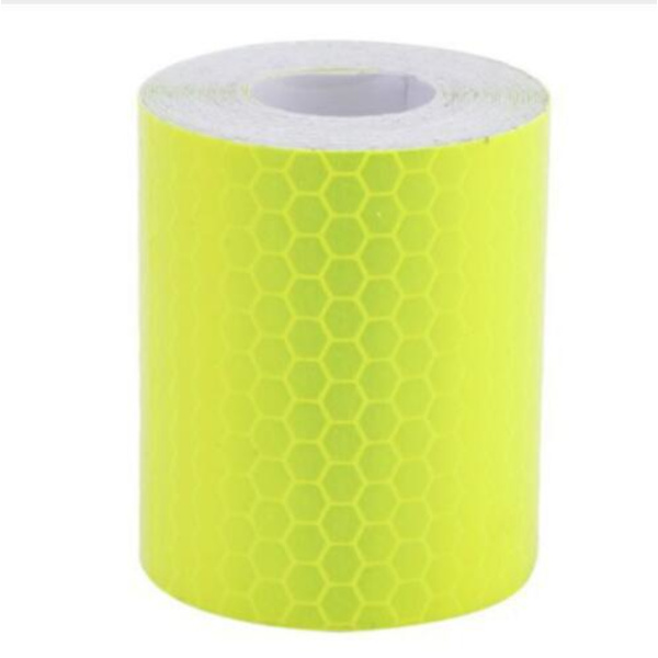 4-pack 5 cm x 3 m reflekterande varningstejp, grön självhäftande reflekterande säkerhetstejp för vägtransportanläggningar, fordon, fartyg, uppfarter