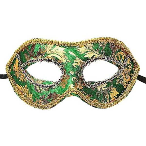 Venetiansk maske, 4-delt maske sett for fester, balldanser, karnevaler