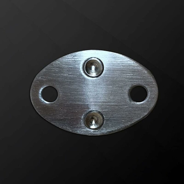 Loftkrog rustfri stål krog til formvægmontering og loft (45mm x 25mm) til platformstrenge.