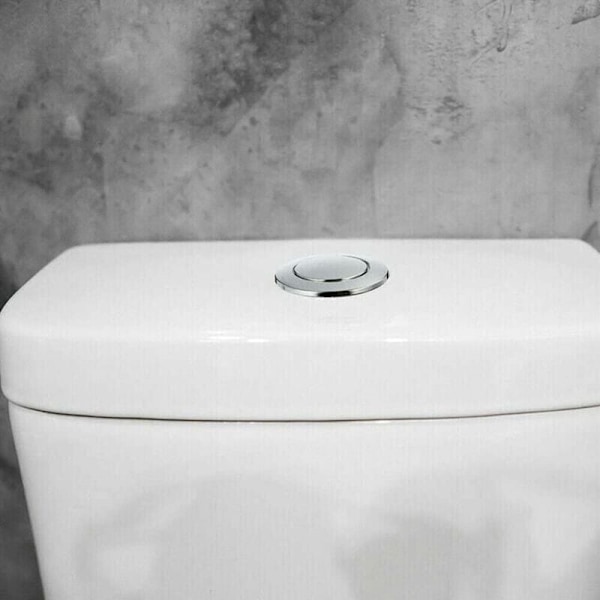 Jagtknap, 38 mm trykknap til badeværelse og WC vandbesparende enhed - Velegnet til toilettank