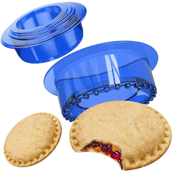 Sett med 5 sandwich-kuttere og -forseglere, DIY rund sandwich-maker for barn, sandwich-kutter kakeform for brød, smørbrød, pannekaker