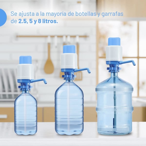 TV-vattenkylare med universell pump för flaska eller dunk 5 L 8 L 10 L 2,5 L antidropp anpassningsbar manuell