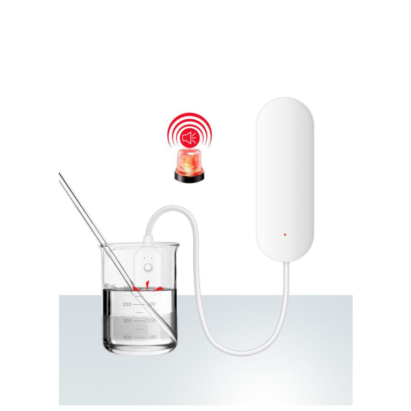 WiFi smart vatten nedsänkningsdetektor, vattenläckage larm, vattennivå larm, hem överflöd larm