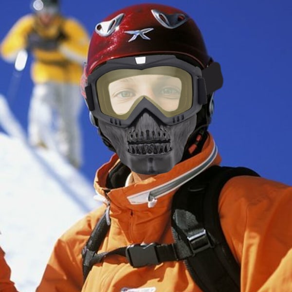 Motorcykelmaske, hjelmbriller, motocrossbriller