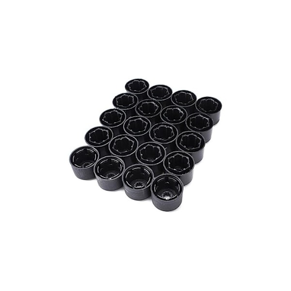 20 Hetter for 17mm hjulbolter, deksel kompatibelt med VW Golf MK4 Passat Audi Beetle