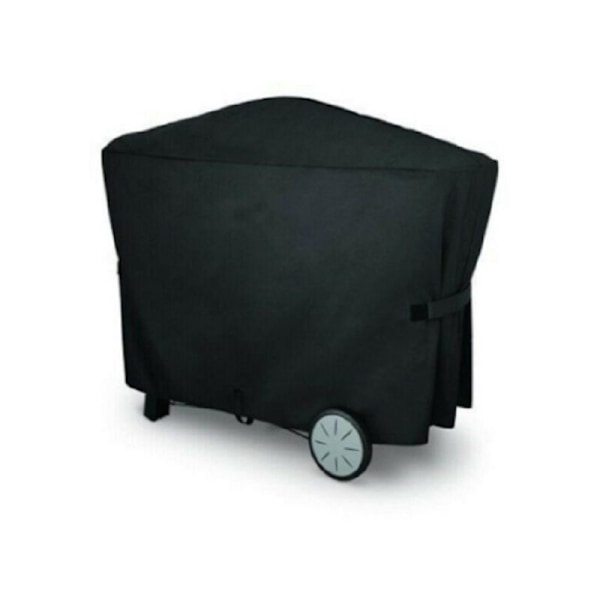 Det vattentäta skyddet för Weber Q3000 och Q2000 grillar med dimensionerna 112,4 x 64,1 x 95,6 cm är idealiskt för utomhusbruk i trädgården.