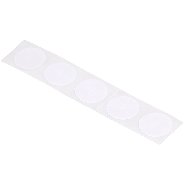 Set med 50 RFID NFC 13,56 MHz, 504 bytes, repeterbara, högfrekventa, 25 mm, 1 tum i diameter diameter diameter etiketter.