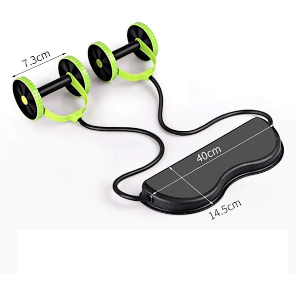 Ab Roller Wheel Hjemmetræning Multifunktion Ab Roller Nem at bruge