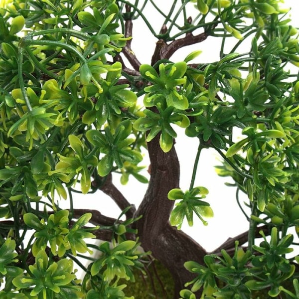 Zunbo Bonsai Konstgjord Tallväxt För Kontor/Fönster/Kort Ridd