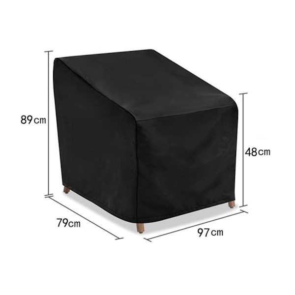 Puutarhatuolin suojus (97*79*89/48cm)