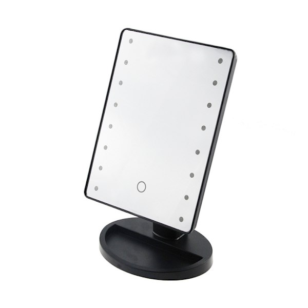 Lighted makeup spejl/LED lysende spejl/Lighted makeup spejl/10x forstørrende rundt makeup spejl LED lysende makeup spejl