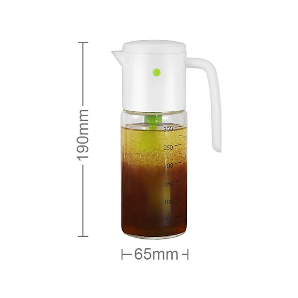 Salat Vinaigrette mixerflaske 300ml presse kop til juiceopbevaring ketchup
