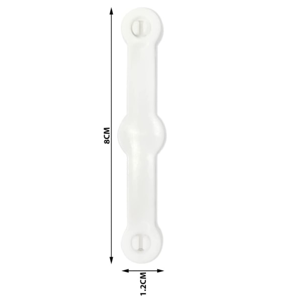 24 stk magnetiske strimler for vindusflueskjermer, selvklebende magnetsett for festing av nettgardiner, dørgardiner, insektsnett