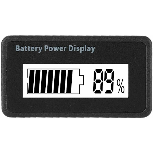 LCD Strömdisplay Strömmodul LCD Litium Litiumbatterinivå.