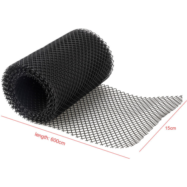 Nätmask 18 * 800 cm Plast Rännskydd Nät Skyddsplåt Skyddsnät Rännnät, 18*800cm - 18*800cm
