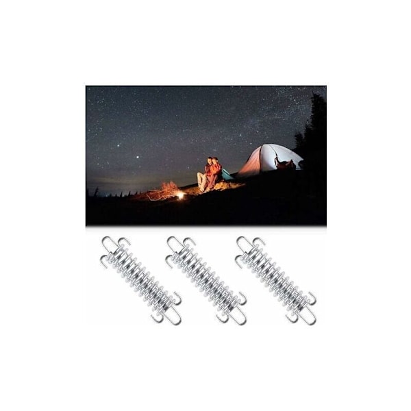 4-rums skuggsegelspänning, skuggsegelspänningsfjädrar, tältspänningsfjädrar för camping