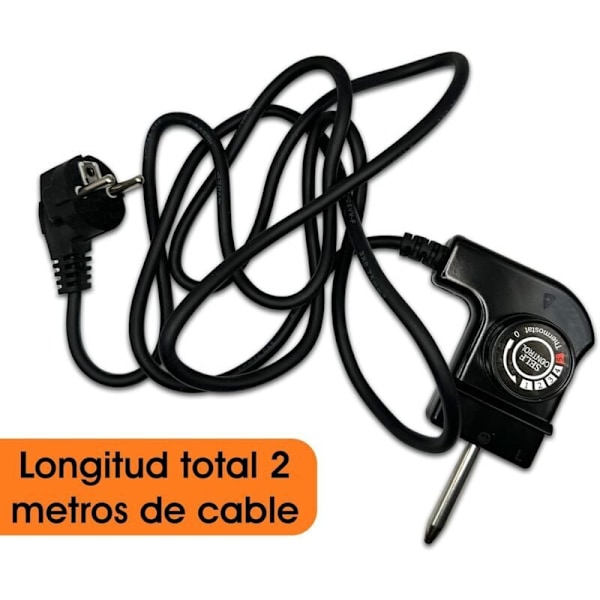 Universalkabel til termostat for universal jerngrill 10 til 250V 5 positioner