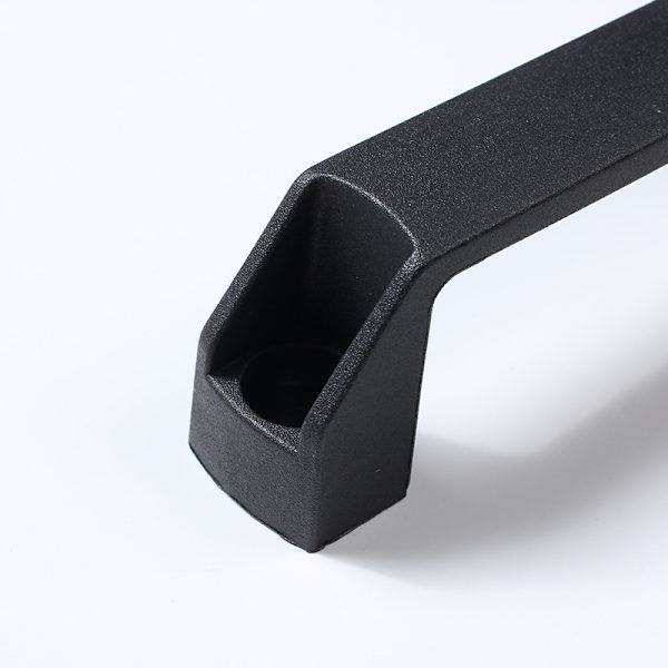 2 st handtag i plast med håldistans 90 mm - båghandtag bärhandtag ersättningshandtag grepphandtag