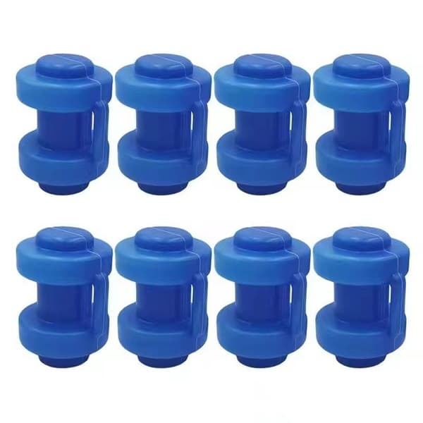 8 stk. Trampolin End Caps Net Rod End Caps, 25mm Diameter Trampolin Reservedele til Trampolin Net Stænger