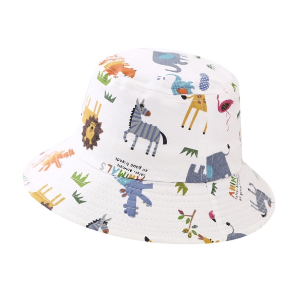 Kids Bucket Hat Säädettävä aurinkohatut Hengittävä rantahattu pojille