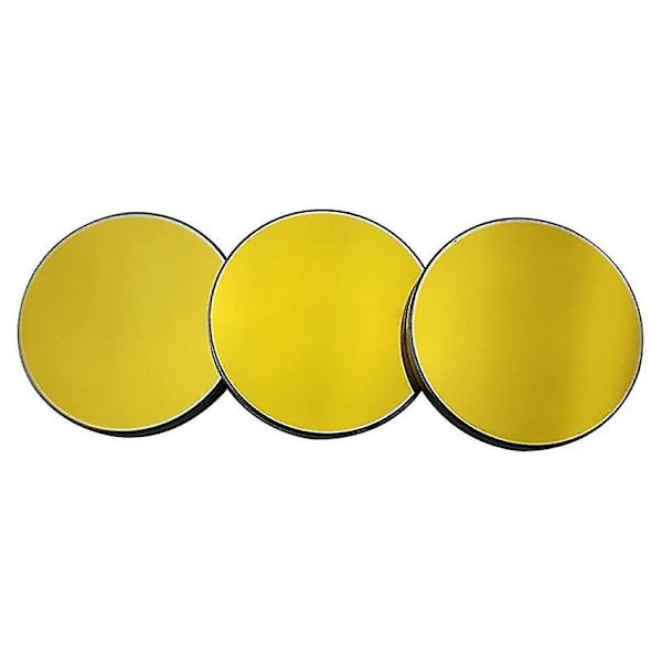 3 st Laser-kisel Spegel Diameter. 20mm 0.79 tum CO2 Lasergravering & Skärmaskin 10w-200w