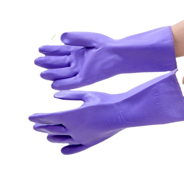 Kotitalouskäsineet, violetti