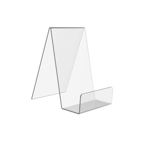 5-delad transparent akrylbokhylla