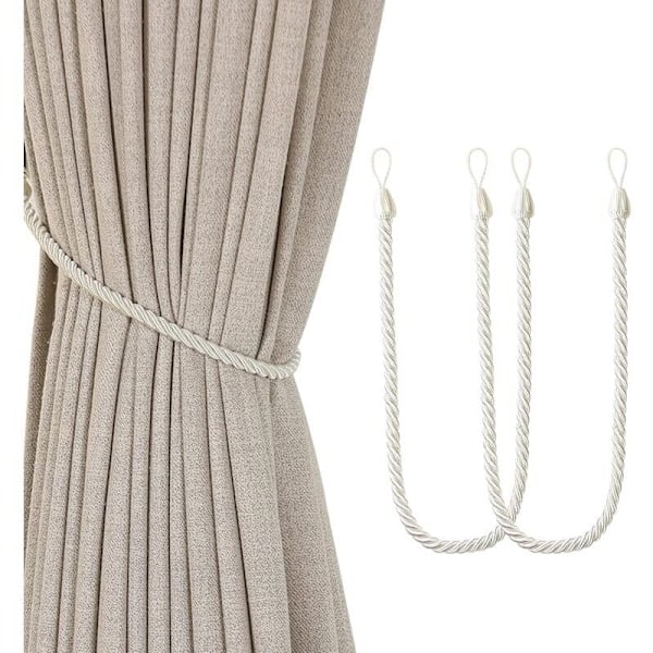 Et par gardinbind i landlig stil