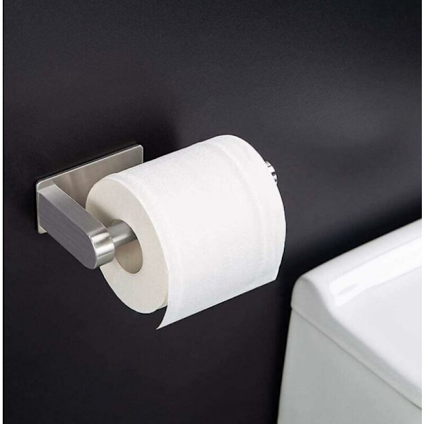 Pyyhkeet Kattotyömies Pyyhehana Porauksella WC, Itsekiinnittyvän WC-paperin Alhainen Ruostumaton Teräs WC-paperipakkaus