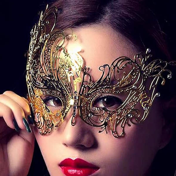 Naamiaiset Maskit Halloween Puku Maskit Mardi Gras Maskit
